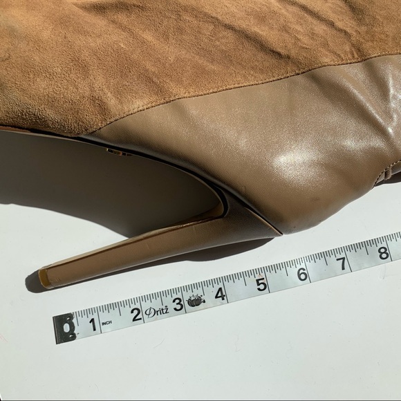 Over the knee platform suede boots - Picture 5 of 6